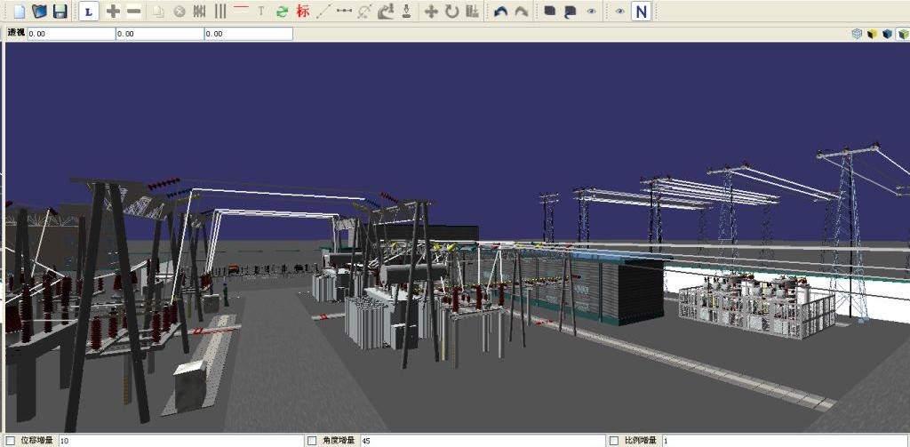 電力三維仿真系統(tǒng)圖片-變電站設(shè)備圖